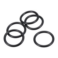 25Stk Nitrilgummi O-Ringe 37Mm Ad 29Mm Id 4Mm Breite Metrische Dichtung Schwarz