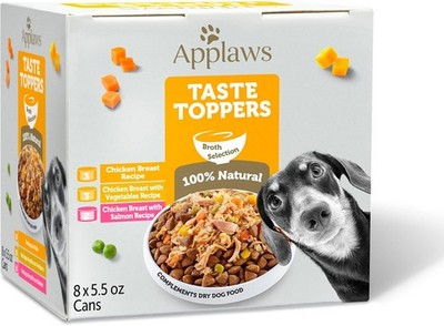 Applaws Taste Toppers, Grain-Free Dog Food Topper, Limited Ingredient, Variety S