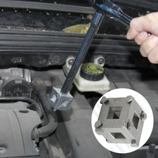 JH Tool Auto Car Vehicle Rear Disc Brake Piston Caliper Wind Back Cube Tool 3/8"