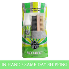 NEW Authentic ShoeLada Foam Shoe Cleaner And Conditioner Brush Kit IN HAND FAST