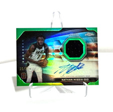 RC Mem /75! Nathan Missia-Dio 2024 Topps Chrome OTE Rookie Jersey Auto #'d 15/75