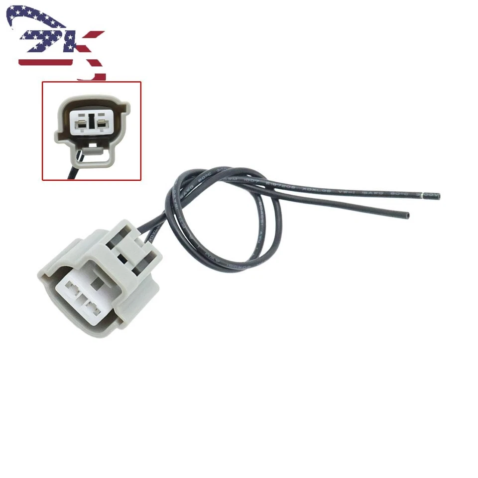 Conector coleta luz de señal de giro delantera 2 pines para Toyota Tacoma 1995-2000 Foto 4 de 4