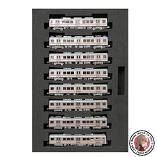 NEW Popondetta N Gauge Osaka Metro 66 Series Sakaisuji Line 8-Car Set 6039 Model