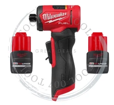 Milwaukee 3485-20 M12 FUEL 1/4" Right Angle Die Grinder W/2 Batteries