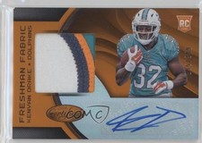 2016 Certified Freshman Fabrics Signatures Mirror Orange Kenyan Drake Auto 2u3