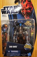 Star Wars The Clone Wars Cad Bane Action Figure Hasbro New NM M