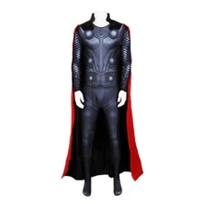 Avengers Infinity War Thor Costume Cosplay Suit With Cloak Handmade