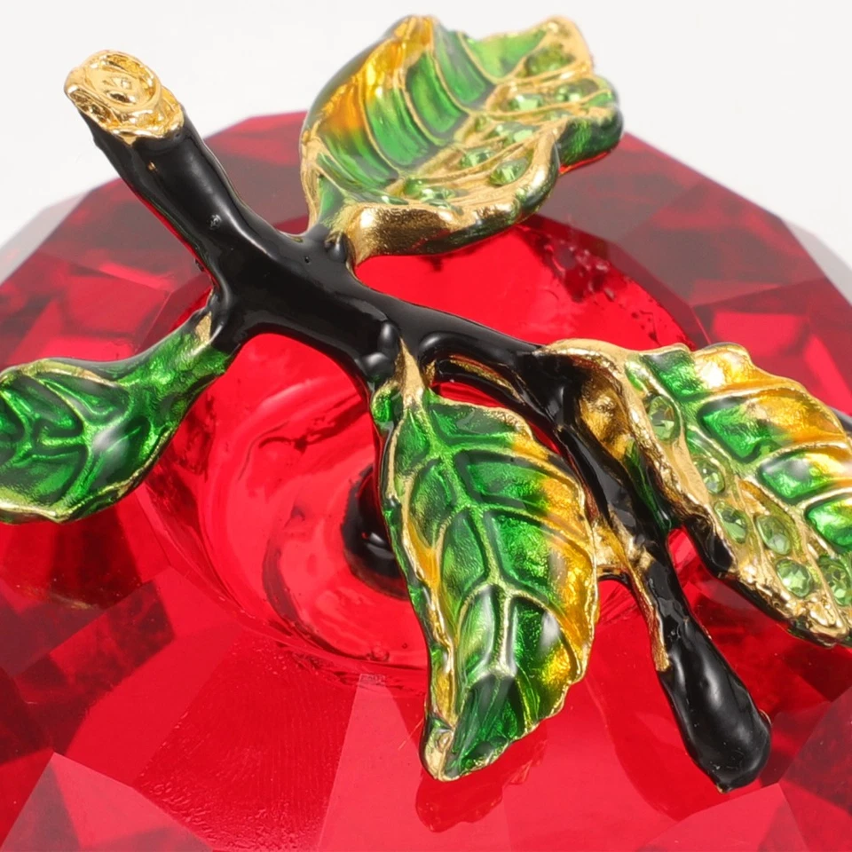  Bastel Deko Apfel-ornamente Kristallornamente Handwerksdekoration - Bild 4 von 4