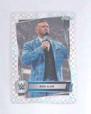 2025 Topps Chrome WWE - Nick Aldis - X-FRACTOR