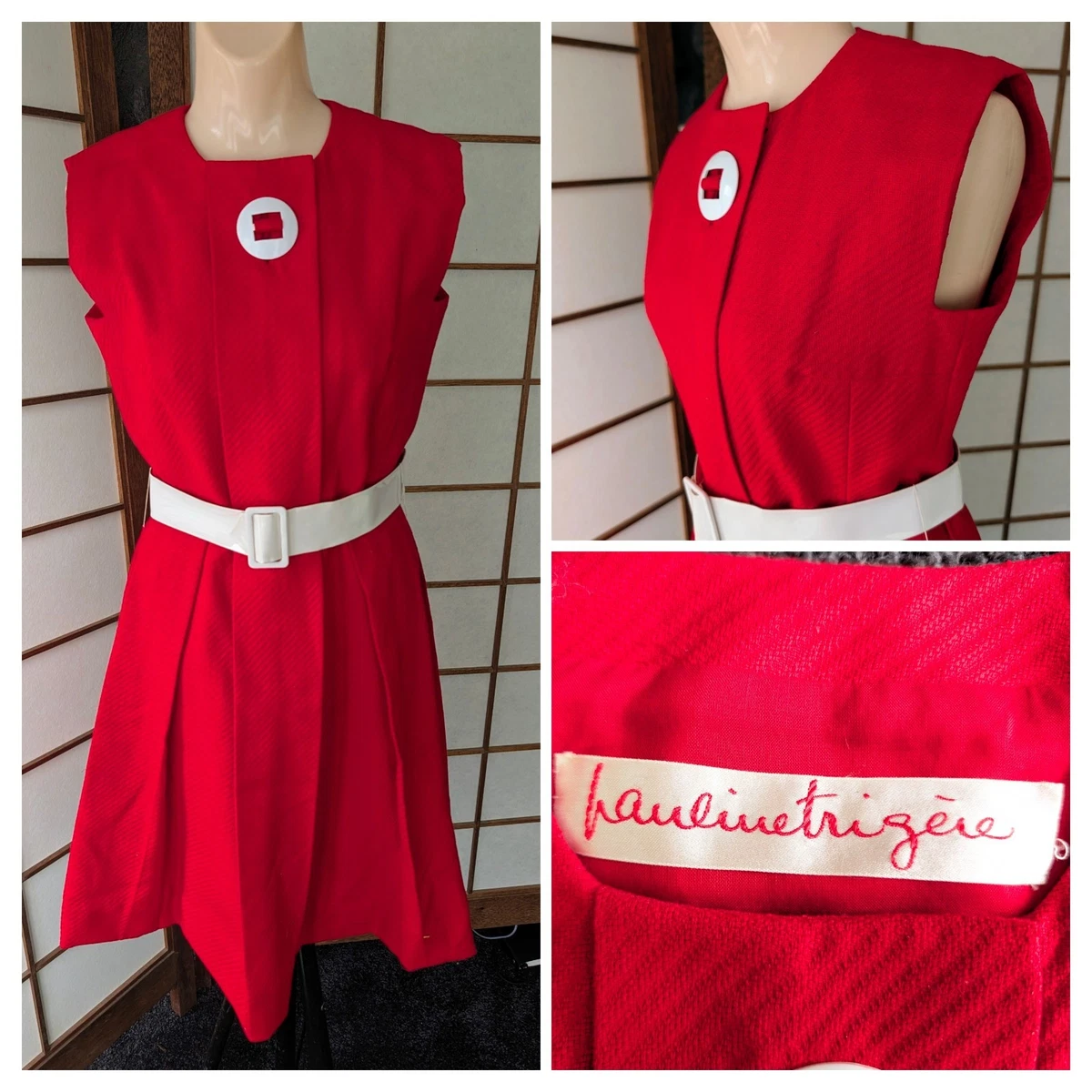 open lace back dress Tamara Shirred Chiffon Midi Dress / Red | Meshki