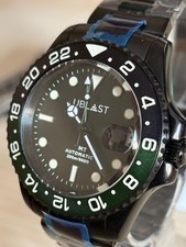 Ublast   Diver 200 Automatic GMT Black 40mm R...