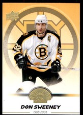 2023-24 UPPER DECK BOSTON BRUINS CENTENNIAL SPECTRUM GOLD DON SWEENEY #94