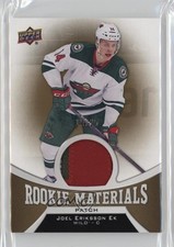 2016-17 Upper Deck Rookie Materials /25 Joel Eriksson Ek #RM-JE Patch 11pm