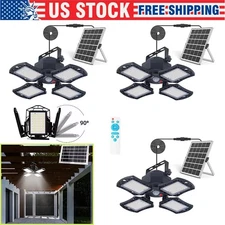 168LED Solar Pendant Light Outdoor Indoor Solar Powered Motion Sensor Shed Light
