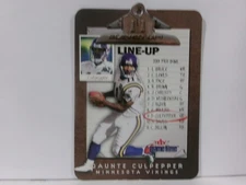 2001 Fleer Game Time Eleven-Up Daunte Culpepper #11E