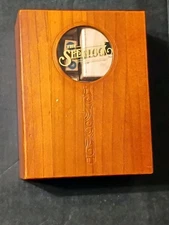 The Sherlock - 52 Brain Teaser Puzzles - Wood Box - Marbles The Brain Store