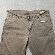 Wrangler Texas Jeans Mens 36x36 Fits 36x29 Gray Denim Faded Bootcut Western