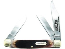 Old Timer 1187291: 8OTB Genuine Bone Senior Folding Pocket Knife