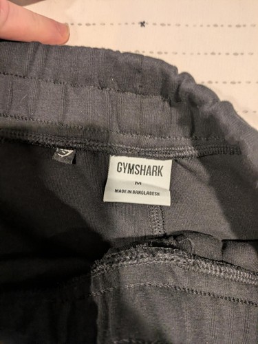 Gymshark Casual Activewear Jogginghose schwarz Knöchelreißverschluss Herren Medium 32x30 - Bild 6 von 12