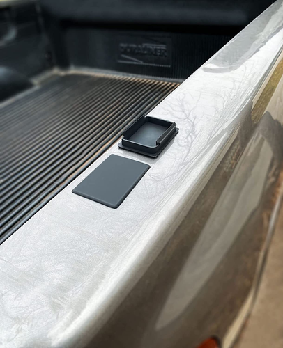Stake Pocket Cover Trucks Bed Rail Stake Covers Compatible with 1999-2014 Chevy - Picture 5 of 7