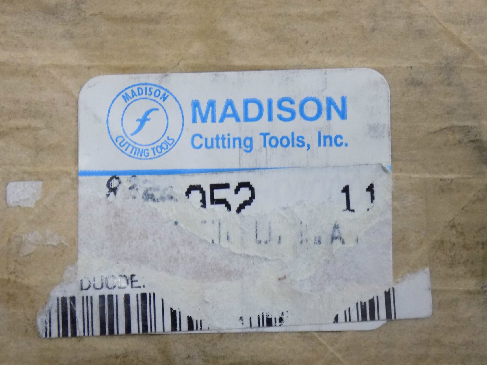 Madison Cutting Tools 5MT 2.5" Id 5" Od Rotary Coolant Adapter 8222100