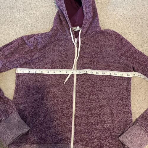 Vans Hoddie para mujer con logotipo completo púrpura grande manga larga púrpura (b44) - Imagen 2 de 5