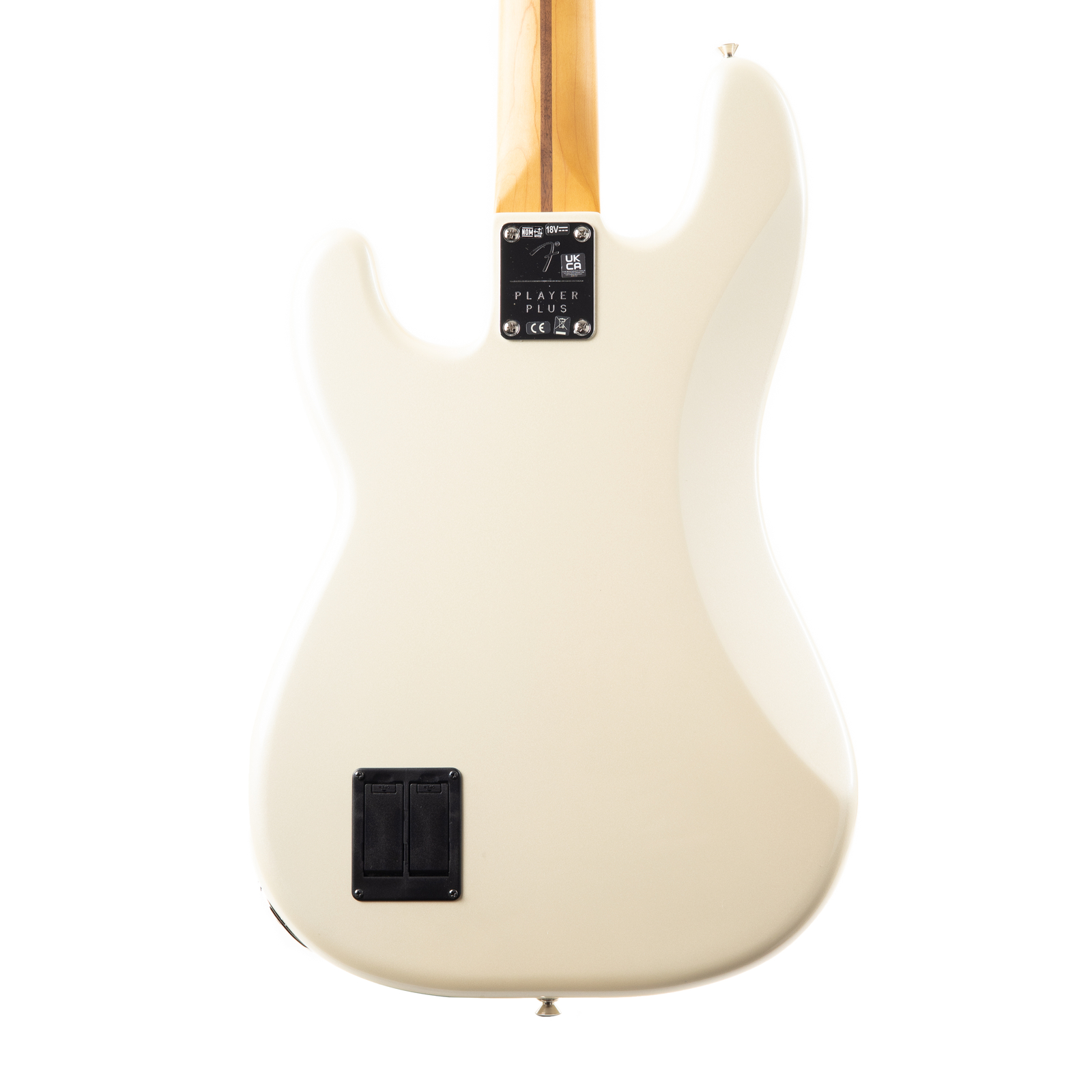 Basso Fender Player Plus Precision Bass Pau Ferro - Perla Olimpica - Foto 3 di 8