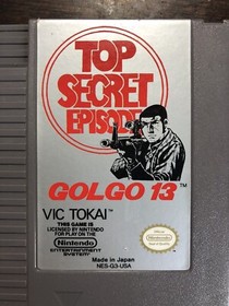 Golgo 13 Top Secret Episode NES Nintendo Video Game Cartridge NES-G3-USA Retro