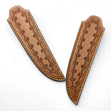 1/2-Pcs HANDMADE COW HIDE LEATHER SHEATH FOR FIXED BLADE KNIFE HOLSTER CASE