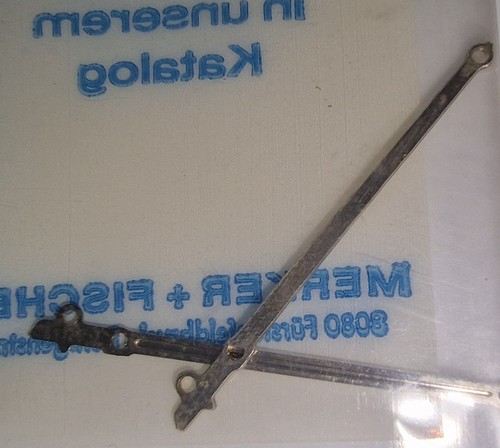 M+F Merker Fischer Nº Barra de empuje deslizante 6043 Lbst. 24.5mm 2 unidades nuevo embalaje original | Zustand: Neu