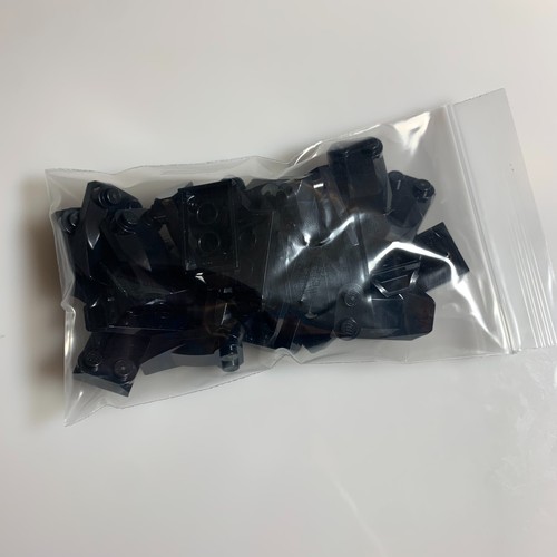 25 per lot NEW LEGO Black PLATE W. BOWS 2X3½ Bricks (47456/4285883) frog - Picture 4 of 4