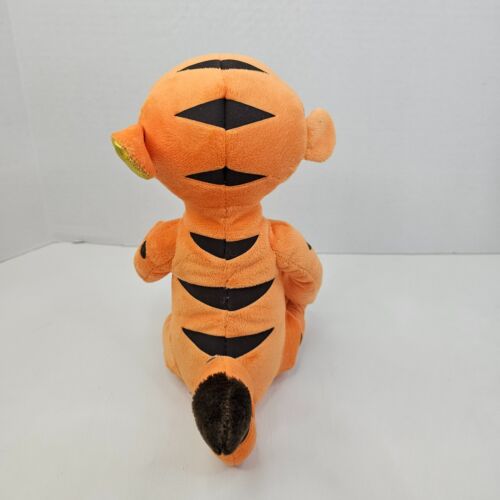 Ty Disney Sparkle Tigger Plus Orange Stuffed Animal Toy 2013 - Picture 5 of 11