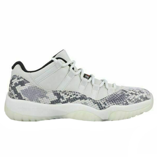 Jordan 11 Retro Low Light Bone Snakeskin