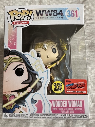 Funko Pop! DC #361 WW84 Wonder Woman Glow In The Dark NYCC 2020 GITD