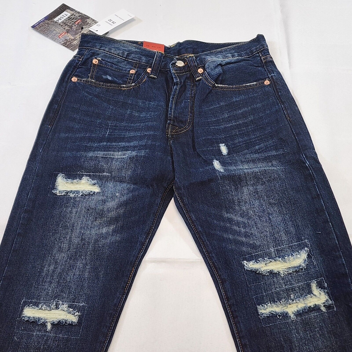 Levi's 501 T Men's Tapered Leg Jeans MADE IN JAPAN Classic 33x34