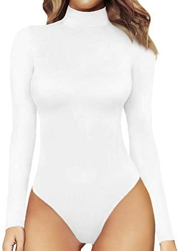 Mangopop Women's Mock Turtle Neck/v 