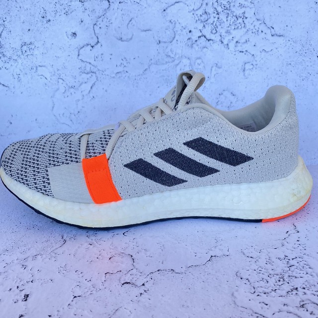 Size 7.5 - adidas SenseBoost Go Raw White for sale online | eBay
