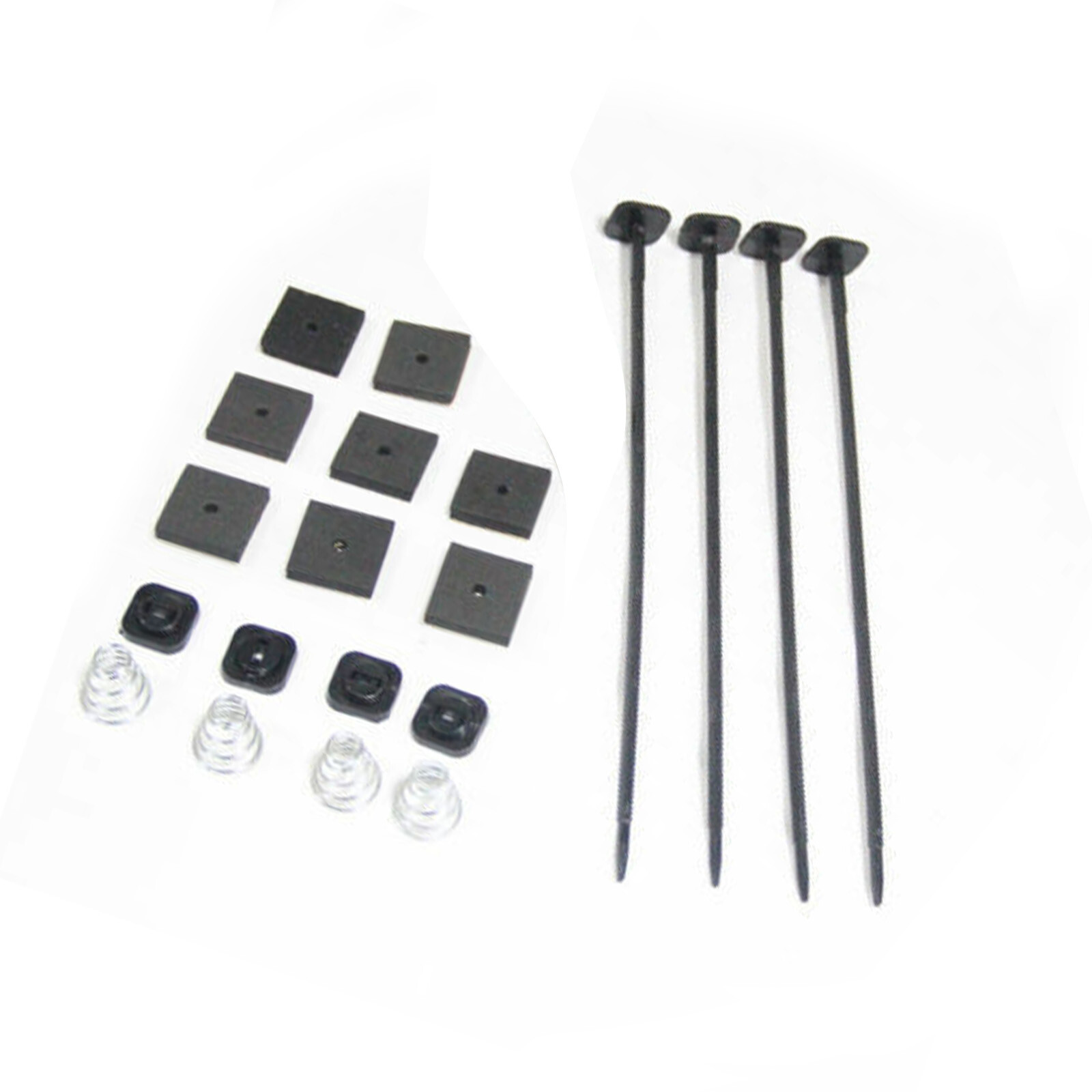Universal Electric Radiator Cooling Fan Mounting Kit Strap Ties Cooling