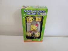 5pcs mini ornament set SpongeBob
