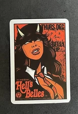 AC/DC Hell’s Belles Cover Rock Band Sticker Decal New for Laptop Skateboards New