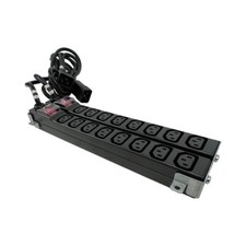 Lot 2x HP Modular PDU Extension Bar / Cord Series EO46001 P/N 228480-001 8 Ports