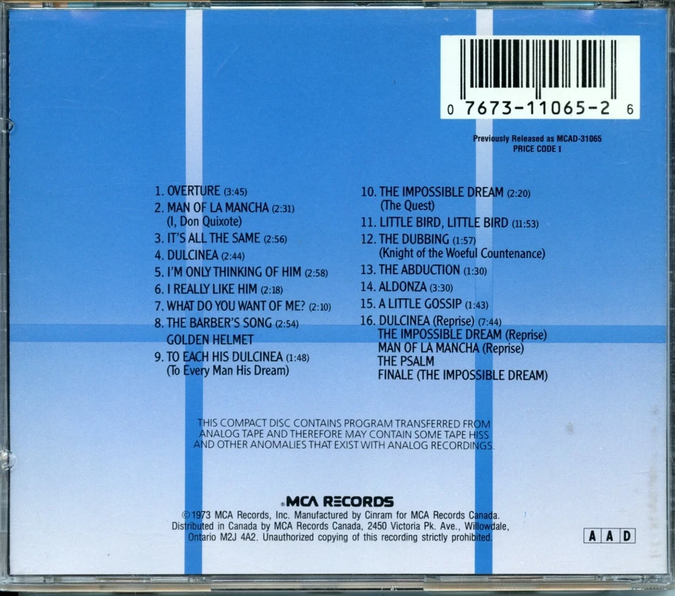 Man Of La Mancha - Original Cast - Image 2 of 3