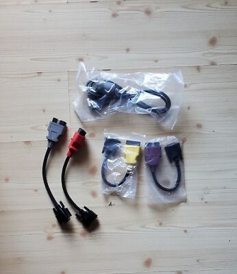OBD 2 OBD II vehicle diagnostic tool scanner cable adapter lot