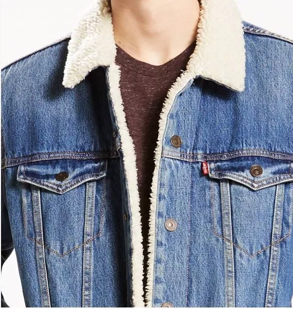 Levi s Men Sherpa Trucker Jacket Levis authentic brand new guaranteed