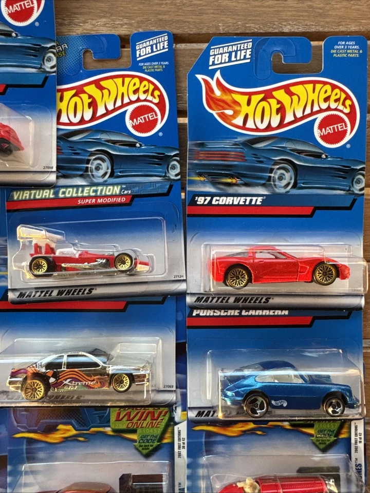 Colección Hot Wheels 2000-02 - Porsche Mercedes Ferrari - Lote de 27 coches vintage Foto 4 de 4