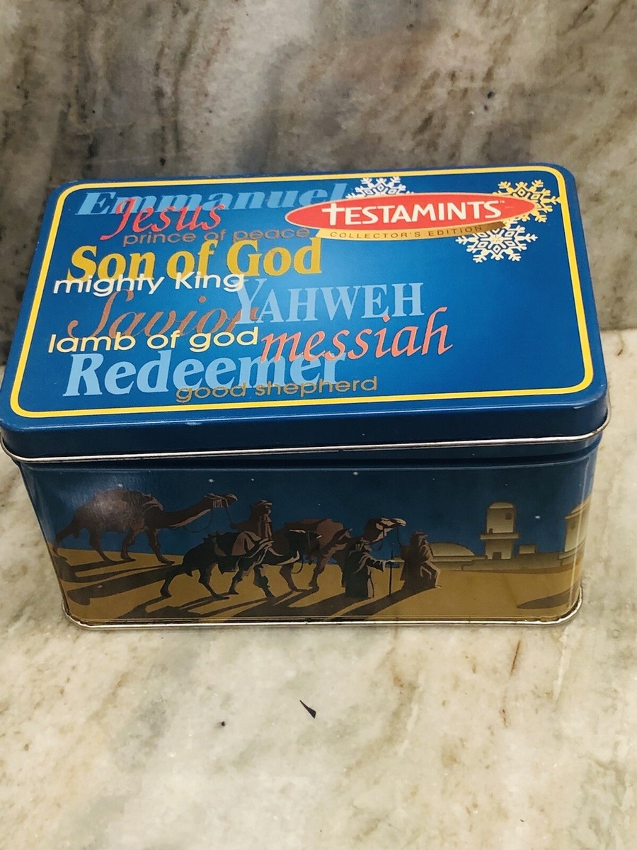 Ship N 24 Hours. Vintage-Used Testamints The Mints With A Message