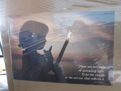 There are two ways of spreading light to be the vintage mini poster nv#G7351
