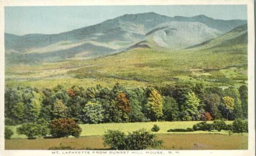 Mt Lafayette, White Mountains, New Hampshire - From Sunset Hill House Resort WB