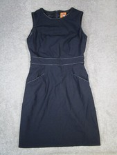 Tory Burch Dress Womens 2 Blue Blouson *
