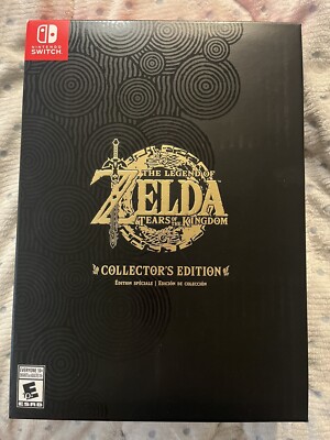 The Legend of Zelda Tears of the Kingdom Collector's Edition Nintendo Switch LE